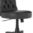 Bush Furniture Leather Task Chair, Black