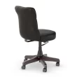 Bush Furniture Leather Task Chair, Black