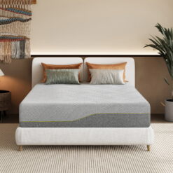 MLILY Ego Gray 14 inch Cal King Size Mattress, Gel Memory Foam Mattress in a Box
