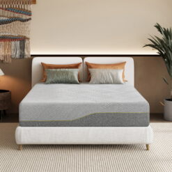 MLILY Ego Gray 14 inch Gel Memory Foam Mattress, King Mattress in a Box, Medium