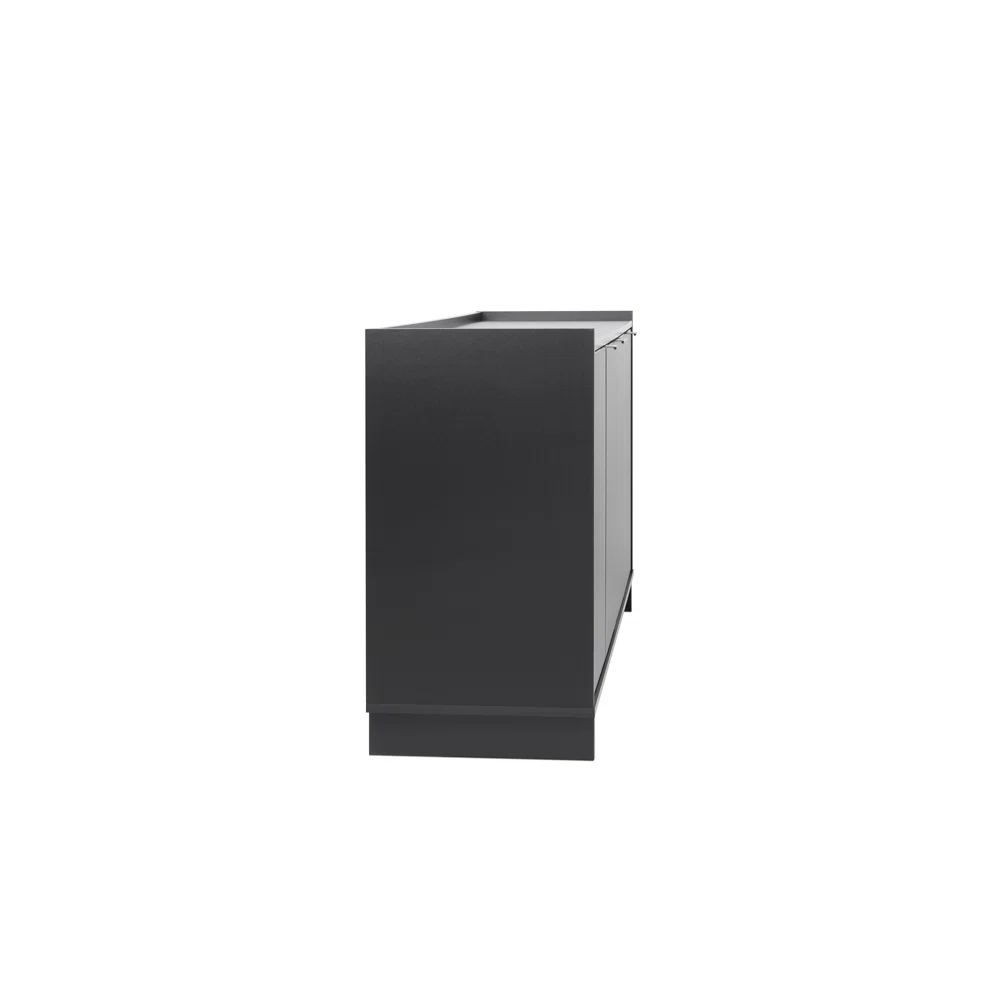 Prepac Finnley Sideboard Cabinet Buffet Cabinet, Black Prepac Finnley Sideboard Cabinet Buffet Cabinet, Black - Image 7