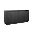 Prepac Finnley Sideboard Cabinet Buffet Cabinet, Black Prepac Finnley Sideboard Cabinet Buffet Cabinet, Black