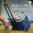 Coleman Classic Series 65-Quart Wheeled Cooler, Twilight Coleman Classic Series 65-Quart Wheeled Cooler, Twilight