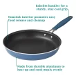 The Pioneer Woman Frontier Speckle 18 Piece Nonstick Aluminum Cookware Set, Blue