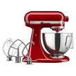 KitchenAid Deluxe 4.5 Stand Mixer, Empire Red with Flat Beater, Dough Hook, Whip