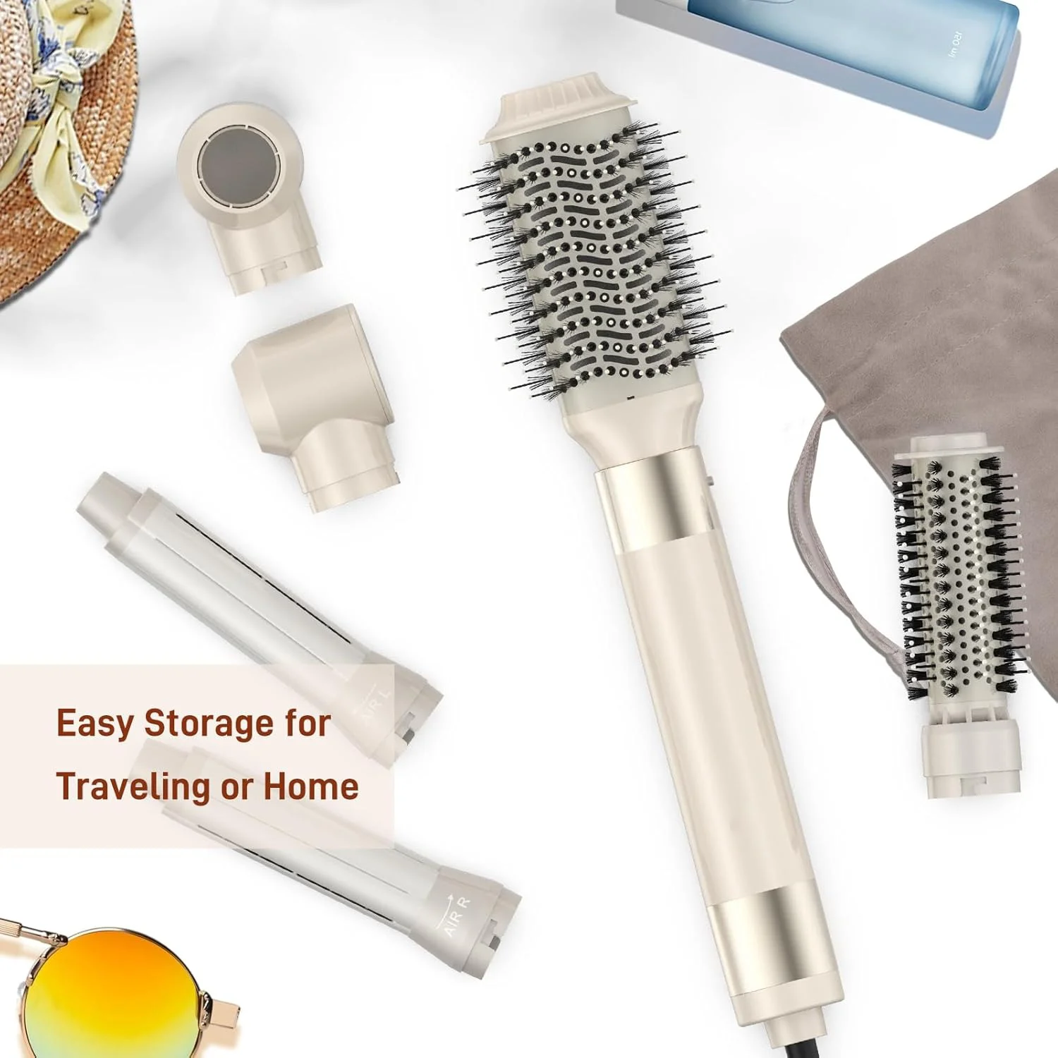 RACCOMB High Speed Hair Dryer Brush, 5 in 1 Blow Dryer Brush with Negative Ion RACCOMB High Speed Hair Dryer Brush, 5 in 1 Blow Dryer Brush with Negative Ion - Image 4