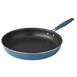 The Pioneer Woman Frontier Speckle 18 Piece Nonstick Aluminum Cookware Set, Blue