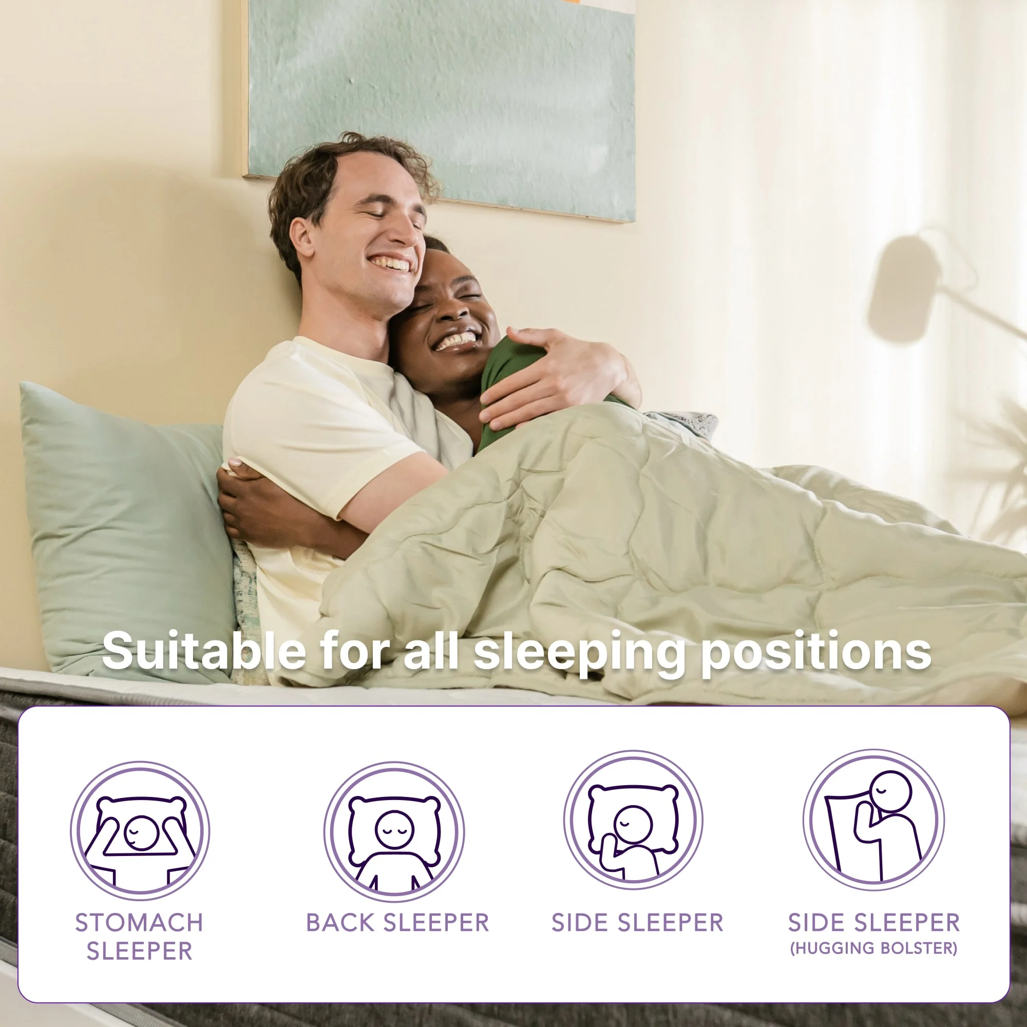 NapQueen Victoria 10" Cooling Gel Hybrid Mattress Full NapQueen Victoria 10" Cooling Gel Hybrid Mattress Full - Image 7