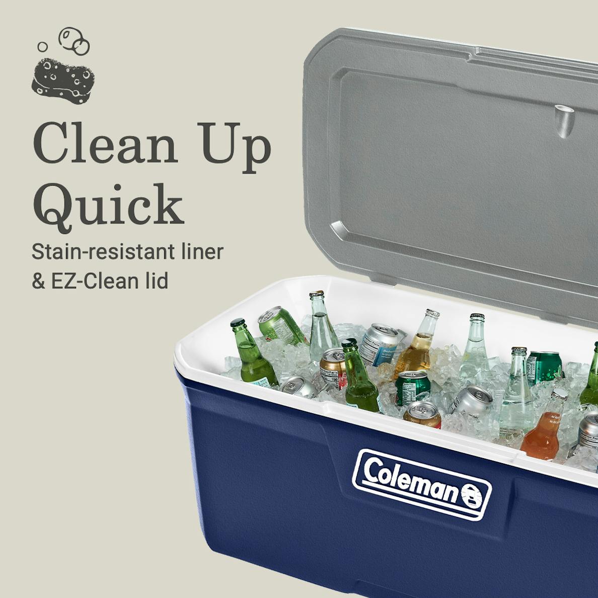 Coleman Classic Series 150-Quart Hard Cooler, Twilight Coleman Classic Series 150-Quart Hard Cooler, Twilight - Image 5