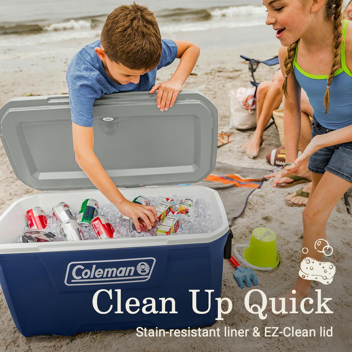 Coleman Classic Series 70-Quart Hard Cooler, Twilight Coleman Classic Series 70-Quart Hard Cooler, Twilight - Image 6