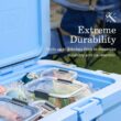 Coleman Pro 25-Quart Hard Cooler, Blue Sky
