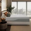 MLILY Ego Gray 14 inch Full Size Mattress, Gel Memory Foam Mattress in a Box