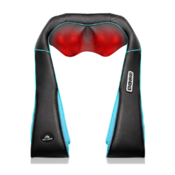 MagicMakers Neck Massager with Heat - Electric Shiatsu Deep Kneading Back Massage