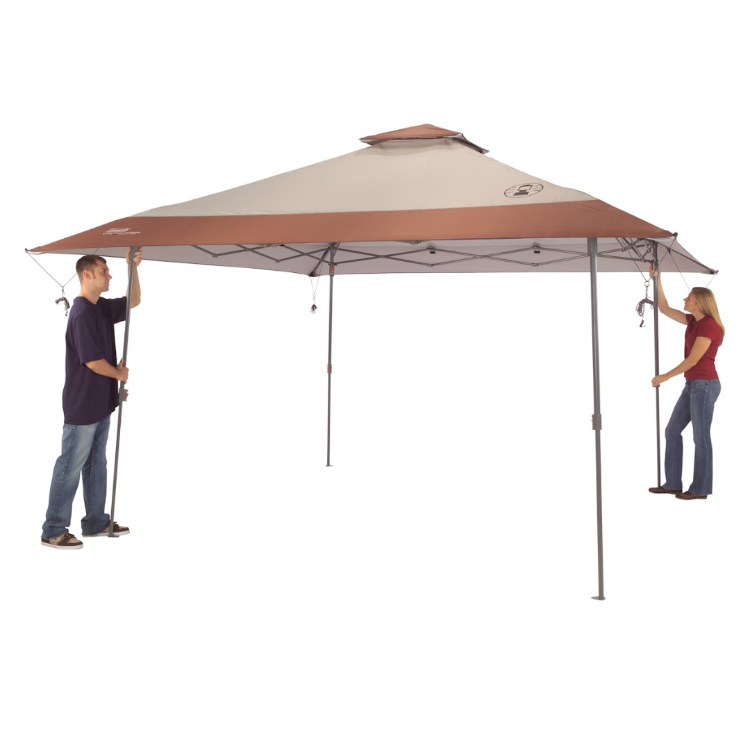 Coleman 13 x 13 Instant Canopy Sun Shelter, Khaki Coleman 13 x 13 Instant Canopy Sun Shelter, Khaki - Image 3