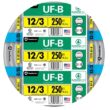Southwire 250-Feet 12 / 3 Solid UF-B Wire W/G ( By-the-roll )