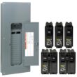 Square D Homeline 150 -Amp 30 -Spaces 60 -Circuit Indoor Main breaker Plug-On Neutral Load Center (Value Pack)