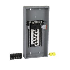 Square D 200 -Amp 20 -Spaces 40 -Circuit Indoor Convertible main lug Plug-On Neutral Load Center (Value Pack)