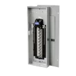 Eaton Type BR 200 -Amp 40 -Spaces 80 -Circuit Indoor Main breaker Plug-On Neutral Load Center (Value Pack)