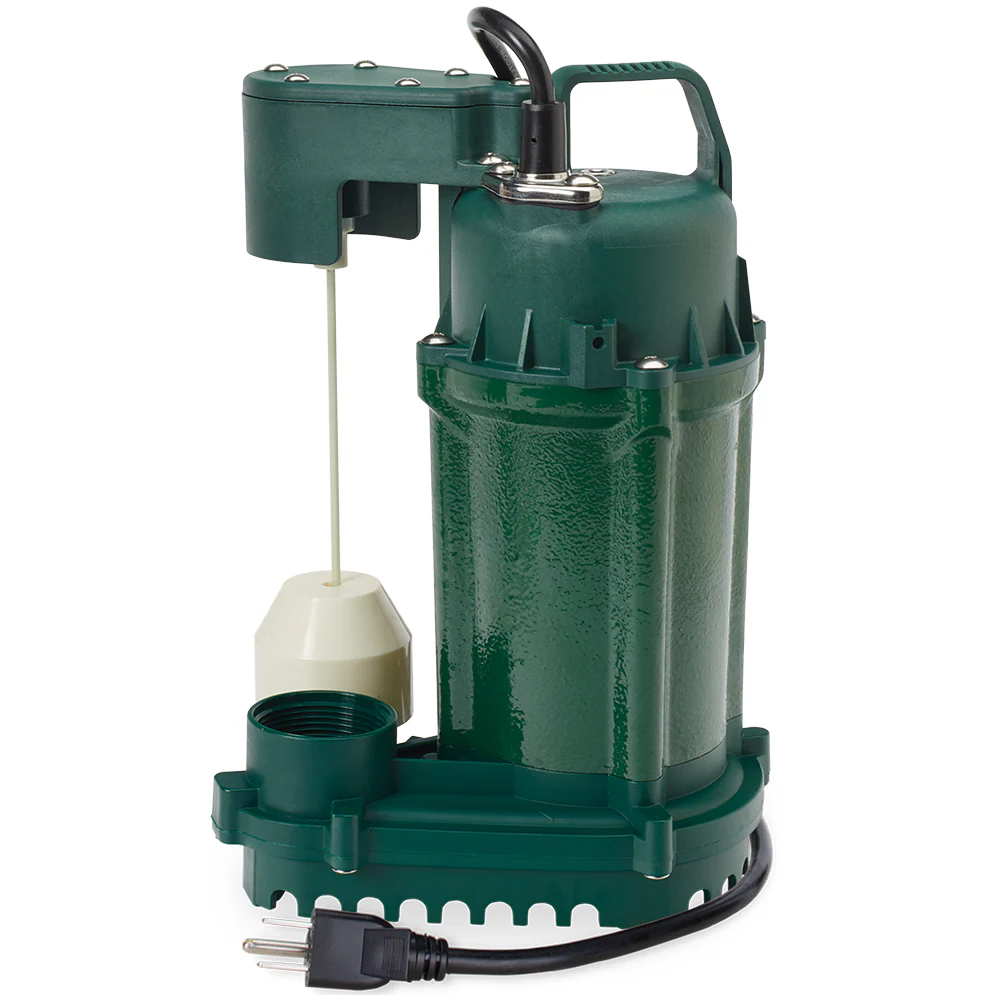 Zoeller 1/2-HP 115-Volt 60-GPM Cast Iron Submersible Sump Pump Zoeller 1/2-HP 115-Volt 60-GPM Cast Iron Submersible Sump Pump
