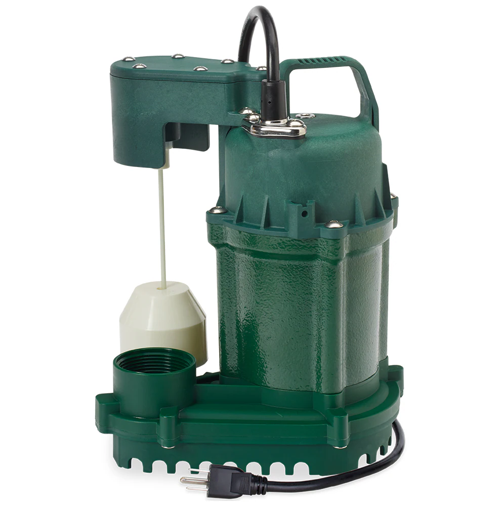 Zoeller 1/3-HP 115-Volt 42-GPM Cast Iron Submersible Sump Pump Zoeller 1/3-HP 115-Volt 42-GPM Cast Iron Submersible Sump Pump