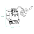 Zoeller 1/3-HP 115-Volt 48-GPM Cast Iron Submersible Sump Pump Zoeller 1/3-HP 115-Volt 48-GPM Cast Iron Submersible Sump Pump