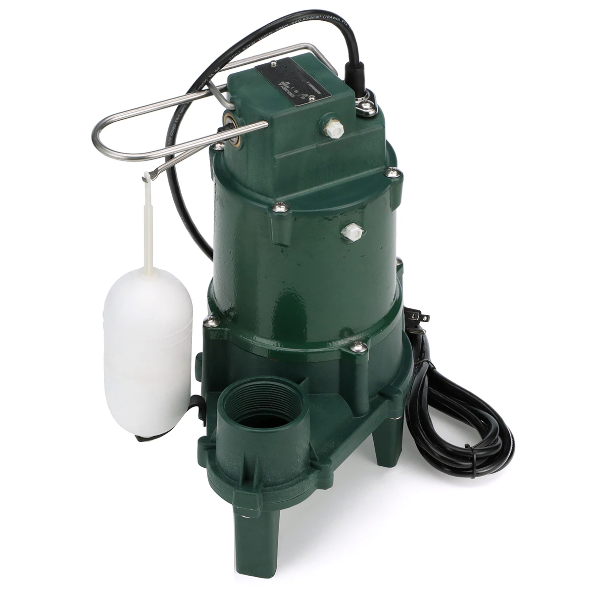 Zoeller 1/2-HP 115-Volt 103-GPM Cast Iron Sewage Sump Pump Zoeller 1/2-HP 115-Volt 103-GPM Cast Iron Sewage Sump Pump - Image 6