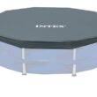 Intex 12-Feet x 12-Feet x 30-Inches Metal frame Round Above-Ground Pool with Filter Pump with Pool Cover