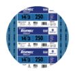 Southwire 250-Feet 14 / 3 / Romex SIMpull Solid Indoor CU NM-B W/G Individual pack ( By-the-roll )