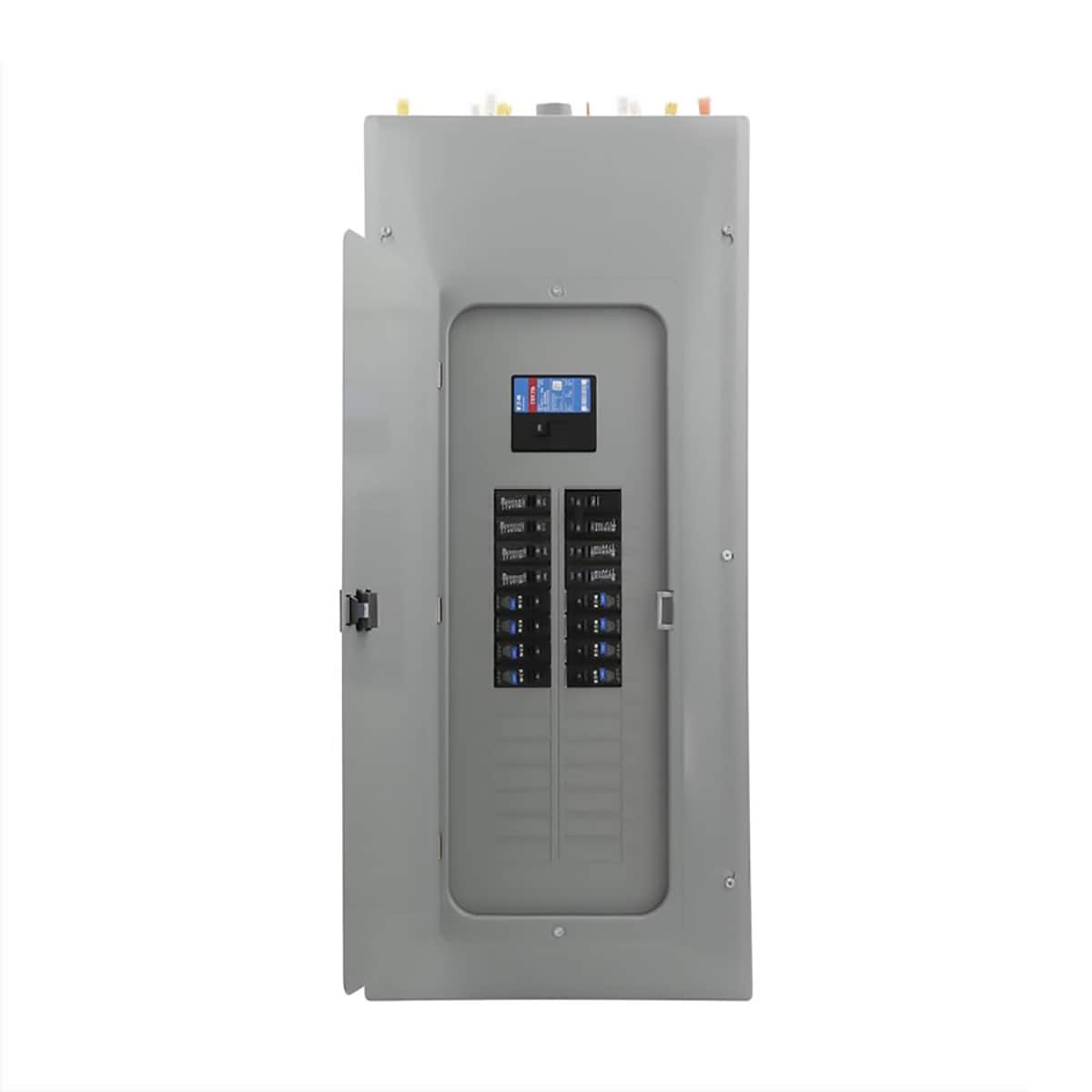 Eaton Type BR 200 -Amp 30 -Spaces 60 -Circuit Indoor Main breaker Plug-On Neutral Load Center (Value Pack) Eaton Type BR 200 -Amp 30 -Spaces 60 -Circuit Indoor Main breaker Plug-On Neutral Load Center (Value Pack)