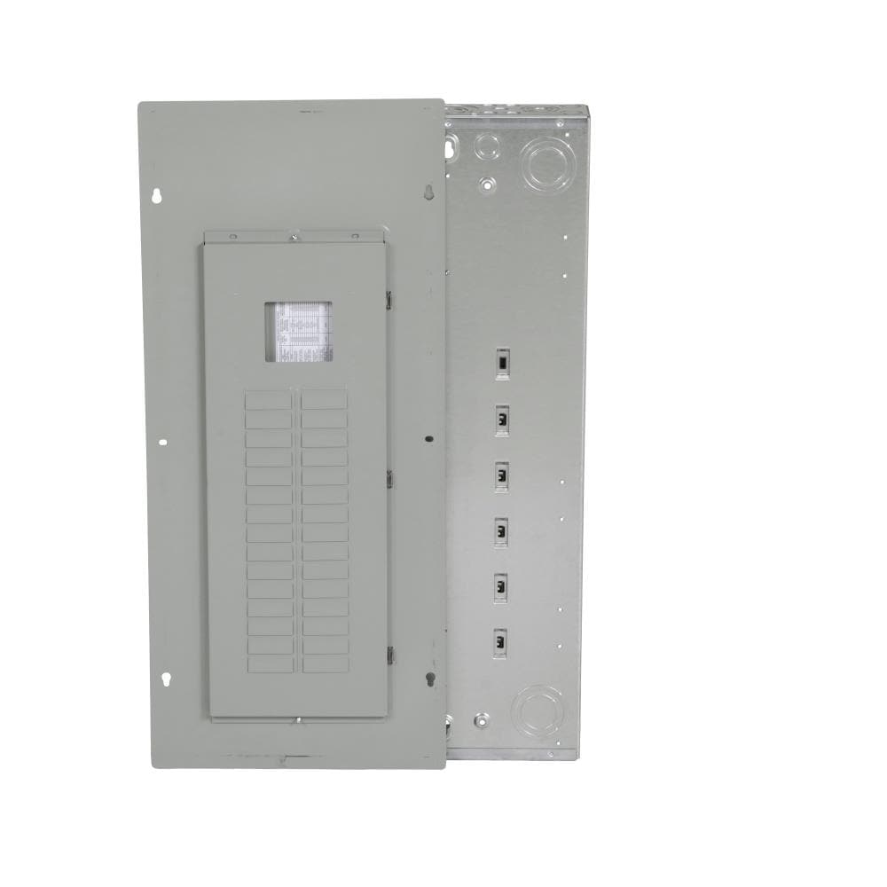 Eaton Type BR 200 -Amp 30 -Spaces 60 -Circuit Indoor Main breaker Plug-On Neutral Load Center (Value Pack) Eaton Type BR 200 -Amp 30 -Spaces 60 -Circuit Indoor Main breaker Plug-On Neutral Load Center (Value Pack)