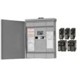 Square D Homeline 125 -Amp 12 -Spaces 24 -Circuit Outdoor Main breaker Plug-On Neutral Load Center (Value Pack)