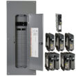 Square D 200 -Amp 40 -Spaces 80 -Circuit Indoor Main breaker Plug-On Neutral Load Center (Value Pack)
