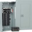 Square D QO 100 -Amp 24 -Spaces 24 -Circuit Indoor Convertible main breaker panel Plug-On Neutral Load Center (Value Pack) Square D QO 100 -Amp 24 -Spaces 24 -Circuit Indoor Convertible main breaker panel Plug-On Neutral Load Center (Value Pack)