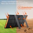 Jackery SolarSaga 100W 24-in x 21-in x 1-in 100-Watt Portable Solar Panel