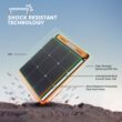 Jackery SolarSaga 100W 24-in x 21-in x 1-in 100-Watt Portable Solar Panel