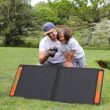 Jackery SolarSaga 100W 24-in x 21-in x 1-in 100-Watt Portable Solar Panel