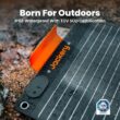Jackery SolarSaga 40W Mini Solar Panel 11.8-in x 9.9-in x 1.18-in 40-Watt Portable Solar Panel