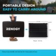 Renogy Monocrystalline 24.8-in x 20-in x 2.8-in 100-Watt Portable Solar Panel Renogy Monocrystalline 24.8-in x 20-in x 2.8-in 100-Watt Portable Solar Panel