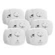 First Alert BRK Battery-operated Carbon Monoxide Detector (6-Pack)