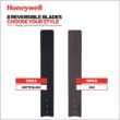Honeywell Xerxes 62-Inches Matte Black with Matte Black Ash Blades Indoor Downrod mount Windmill Ceiling Fan With Light and Remote ( 8 -Blade)