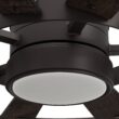 Harbor Breeze Henderson 60-Inches Bronze with Mahogany Blades Integrated LED Fixture Indoor Downrod mount Windmill Ceiling Fan With Light and Remote ( 10 -Blade)