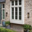 Hinkley Sag Harbor 1 -Light 21.25-in H Satin Black Hardwired Outdoor Wall Light