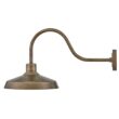 Hinkley Forge 1 -Light 17.5-in H Brushed Bronze Hardwired Dark Sky Outdoor Wall Light