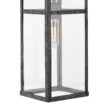 Hinkley Porter 1 -Light 22-in H Antique Black Hardwired Outdoor Wall Light