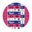 Southwire 100-ft 10 / 3 / Romex SIMpull Solid Indoor CU NM-B W/G Individual pack ( By-the-roll )