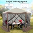 BABOOM Pop Up Canopy Tent Polyester 6 -Person Screen tent