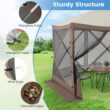 BABOOM Pop Up Canopy Tent Polyester 6 -Person Screen tent