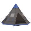 Outsunny Polyester 6 -Person Screen tent
