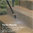Greenworks 1900 PSI 1.2-GPM Cold Water Electric Pressure Washer with 4 Spray Tips