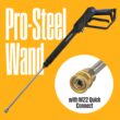 Westinghouse WPX3000e 3000 PSI 1.76-GPM Cold Water Electric Pressure Washer with 5 Spray Tips